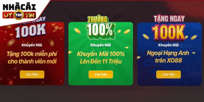 Khuyến Mãi XO88 Bật Mí Cách Nhận Thưởng Lớn Cho Người Chơi 3 Ưu đãi cho các dịp đặc biệt