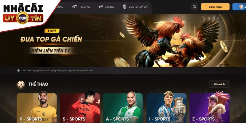Soc88 Thương Hiệu Cung Cấp Game Đổi Thưởng Trực Tuyến Uy Tín 1 Tổng quan về nhà cái Soc88