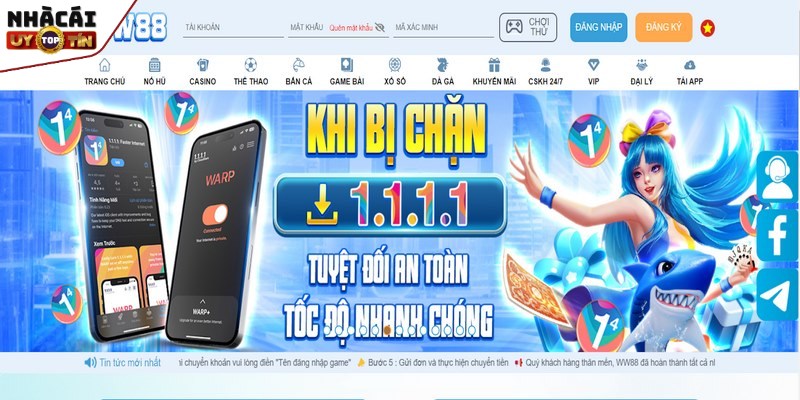WW88 - Nhà cái cá cược uy tín, đẳng cấp số 1 hiện nay 1 WW88 được mệnh danh là thiên đường giải trí đỉnh cao