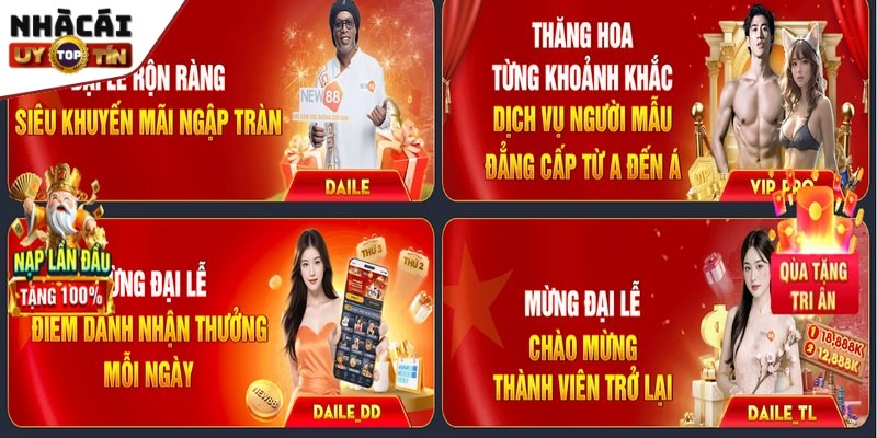 Khuyến mãi dành cho thành viên được New88 cập nhật trên hệ thống