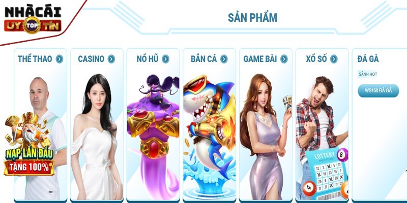 SHBET - Trải nghiệm đẳng cấp tại sân chơi chất lượng 3 Nền tảng cung cấp nhiều sản phẩm cực hot, nâng cao trải nghiệm người chơi
